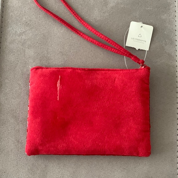 Liz Claiborne NWT Sequin Wristlet - Picture 6 of 8